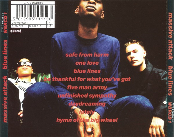 Massive Attack - Blue Lines | Wild Bunch Records (WBRCD 1) - 2