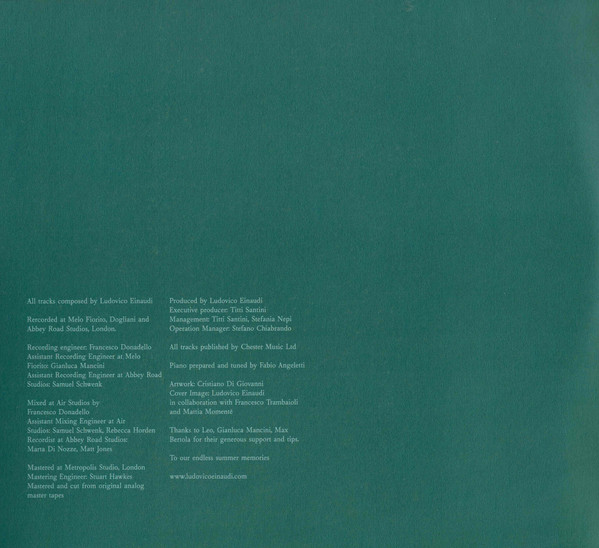 Ludovico Einaudi - The Summer Portraits | Decca (060246806164) - 2