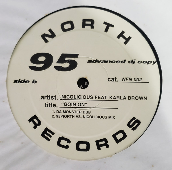 Nicolicious Feat. Karla Brown - Goin' On | 95 North Records (NFN002) - 2 Nicolicious Feat. Karla Brown - Goin' On | 95 North Records (NFN002) - 2