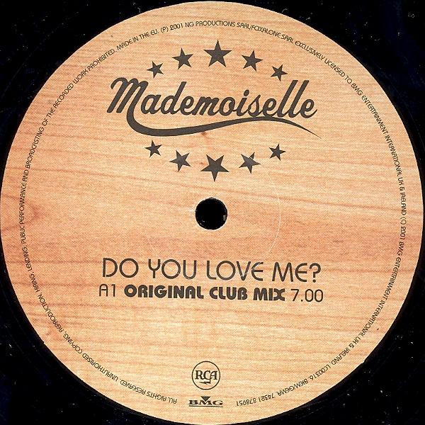 Mademoiselle - Do You Love Me? | RCA (74321 87895 1) - 3 Mademoiselle - Do You Love Me? | RCA (74321 87895 1) - 3