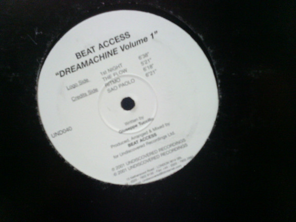 Beat Access - Dreammachine Volume 1 | Undiscovered (UND 040)