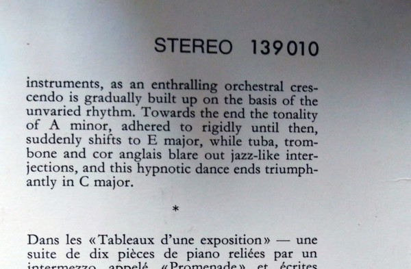 Maurice Ravel / Modest Mussorgsky - Maurice Ravel – Berliner Philharmoniker · Herbert von Karajan - Bolero / Tableaux D'une Exposition (Bilder Einer Ausstellung · Pictures At An Exhibition) | Deutsche Grammophon (139 010) - 3 Maurice Ravel / Modest Mussorgsky - Maurice Ravel – Berliner Philharmoniker · Herbert von Karajan - Bolero / Tableaux D'une Exposition (Bilder Einer Ausstellung · Pictures At An Exhibition) | Deutsche Grammophon (139 010) - 3