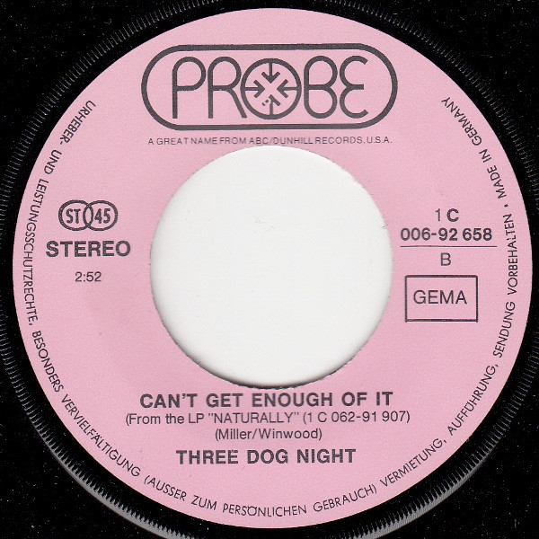 Three Dog Night - Liar | Probe (1C006-92 658) - 4
