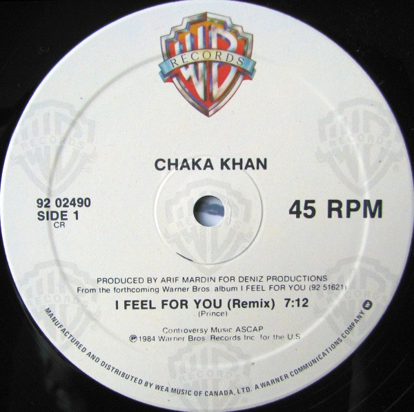Chaka Khan - I Feel For You | Warner Bros. Records (92 02490) - 3 Chaka Khan - I Feel For You | Warner Bros. Records (92 02490) - 3