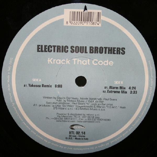 Electric Soul Brothers - Krack That Code | Hitland (HTL 02.14) - 2