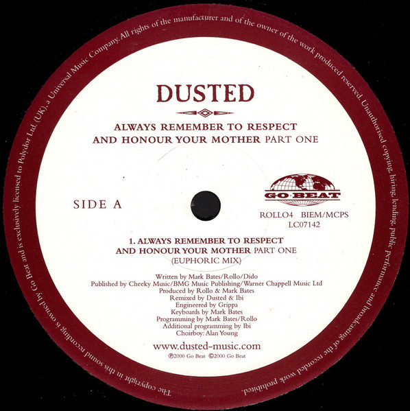 Dusted - Always Remember To Respect And Honour Your Mother - Part One | Go! Beat (ROLLO 4) - 3 Dusted - Always Remember To Respect And Honour Your Mother - Part One | Go! Beat (ROLLO 4) - 3