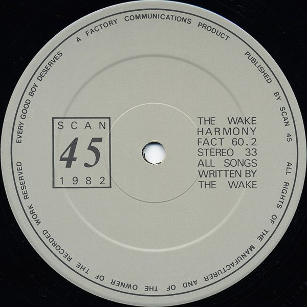 The Wake - Harmony | Factory (FACT 60) - 4