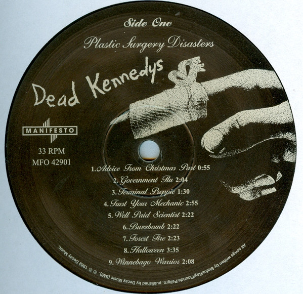 Dead Kennedys - Plastic Surgery Disasters | Manifesto (MFO 42901) - 2 Dead Kennedys - Plastic Surgery Disasters | Manifesto (MFO 42901) - 2