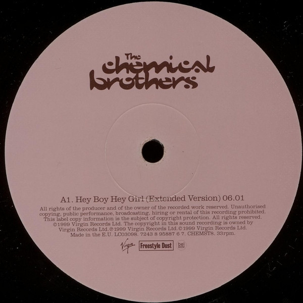 The Chemical Brothers - Hey Boy Hey Girl | Freestyle Dust (CHEMST8) - 3 The Chemical Brothers - Hey Boy Hey Girl | Freestyle Dust (CHEMST8) - 3