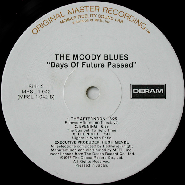 The Moody Blues With The London Festival Orchestra Conducted By Peter Knight - Days Of Future Passed | Mobile Fidelity Sound Lab (MFSL 1-042) - 4