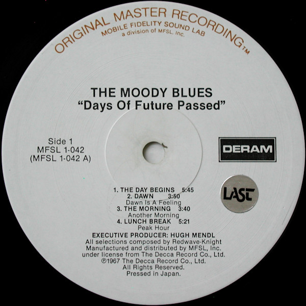 The Moody Blues With The London Festival Orchestra Conducted By Peter Knight - Days Of Future Passed | Mobile Fidelity Sound Lab (MFSL 1-042) - 3
