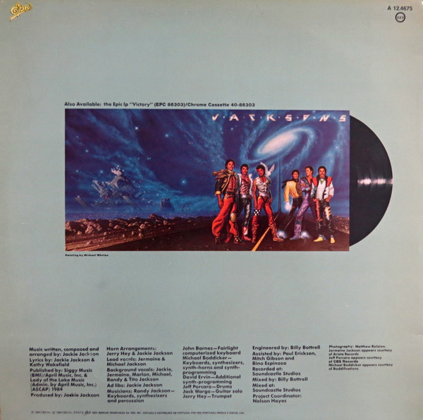 The Jacksons - Torture | Epic (EPC A 12.4675) - main