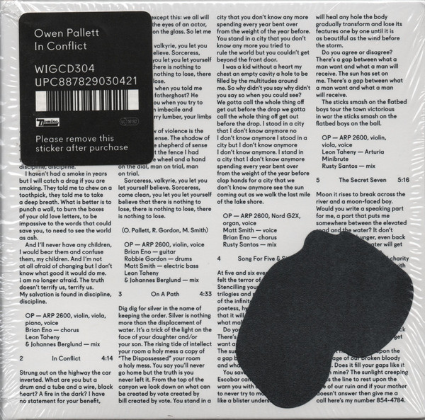 Owen Pallett - In Conflict | Domino (WIGCD304)