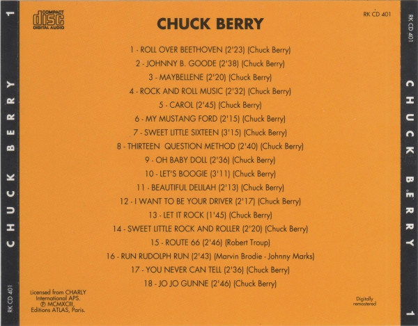 Chuck Berry - Johnny B. Goode | Editions Atlas (RK CD 401) - 2