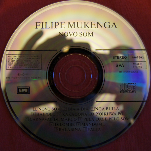 Filipe Mukenga - Novo Som | EMI (7967592) - 3 Filipe Mukenga - Novo Som | EMI (7967592) - 3