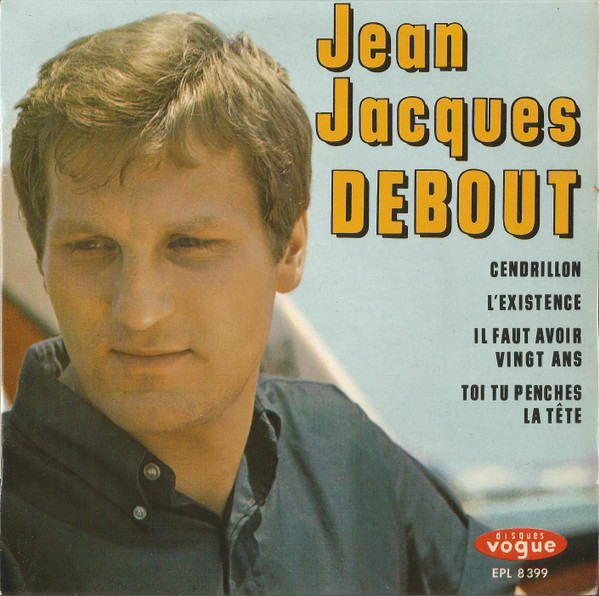 Jean-Jacques Debout - Cendrillon | Disques Vogue (EPL 8 399) - main