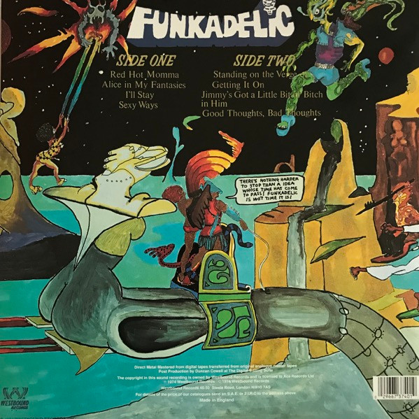 Funkadelic - Standing On The Verge Of Getting It On | Westbound Records (SEWA 040) - 2 Funkadelic - Standing On The Verge Of Getting It On | Westbound Records (SEWA 040) - 2
