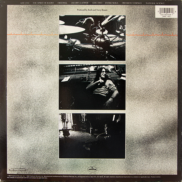 Rush - Permanent Waves | Mercury (SRM 1-4001) - 2