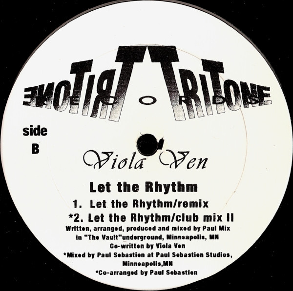 Viola Ven - Let The Rhythm | Tritone Records (TRT-010) - 2