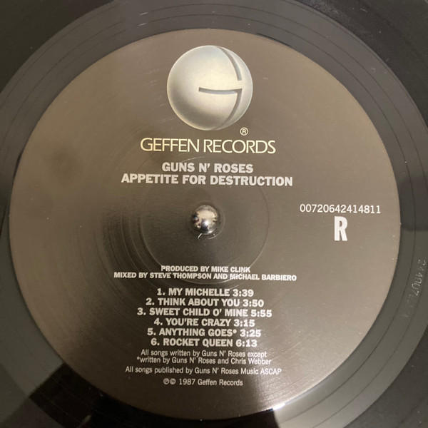 Guns N' Roses - Appetite For Destruction | Geffen Records (00720642414811) - 4 Guns N' Roses - Appetite For Destruction | Geffen Records (00720642414811) - 4