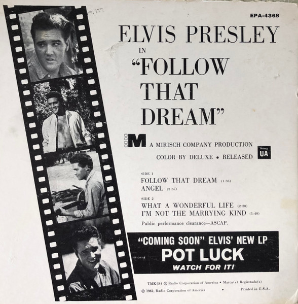 Elvis Presley - Follow That Dream | RCA Victor (EPA-4368) - 2 Elvis Presley - Follow That Dream | RCA Victor (EPA-4368) - 2