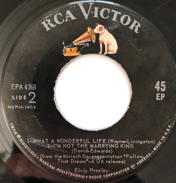 Elvis Presley - Follow That Dream | RCA Victor (EPA-4368) - 4 Elvis Presley - Follow That Dream | RCA Victor (EPA-4368) - 4