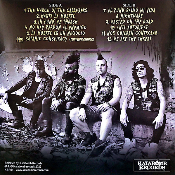 Acidez - In Punk We Thrash | Katabomb Records (KBR04) - 2 Acidez - In Punk We Thrash | Katabomb Records (KBR04) - 2