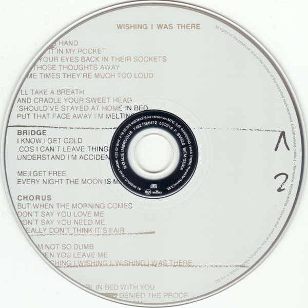 Natalie Imbruglia - Wishing I Was There | RCA (74321586472) - 3 Natalie Imbruglia - Wishing I Was There | RCA (74321586472) - 3