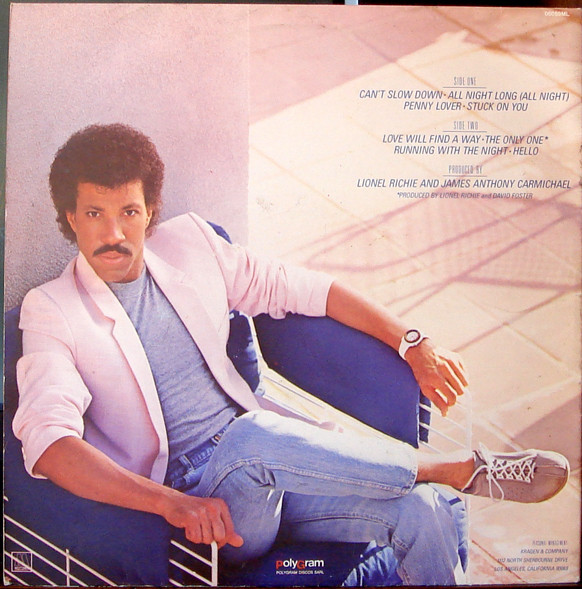 Lionel Richie - Can't Slow Down | Motown (06059ML) - 2 Lionel Richie - Can't Slow Down | Motown (06059ML) - 2