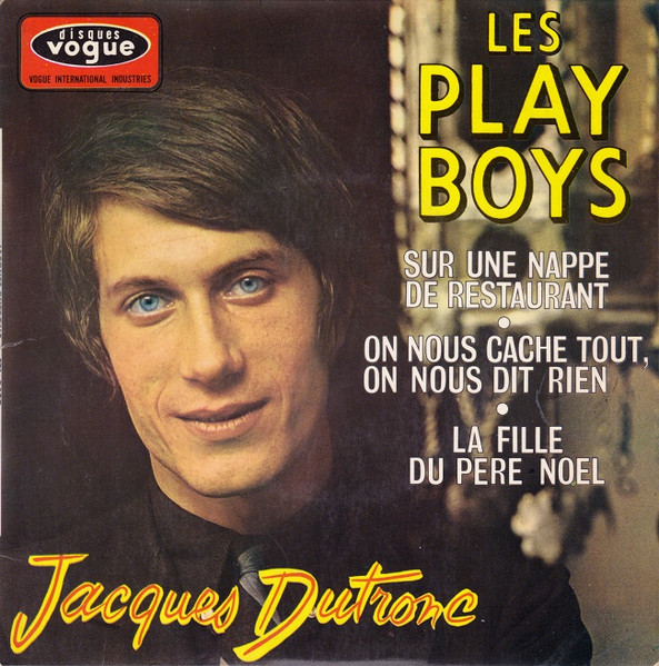 Jacques Dutronc - Les Play Boys | Disques Vogue (EPL. 8497)