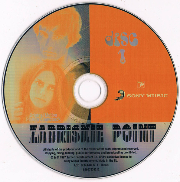 Various - Zabriskie Point (Original Motion Picture Soundtrack) | Sony Classical (88697638212) - 3 Various - Zabriskie Point (Original Motion Picture Soundtrack) | Sony Classical (88697638212) - 3