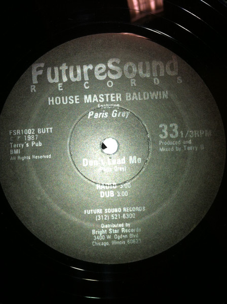 Terry Baldwin Featuring Paris Grey - Don't Lead Me | Future Sound R & R Records (FSR1002) - 2 Terry Baldwin Featuring Paris Grey - Don't Lead Me | Future Sound R & R Records (FSR1002) - 2
