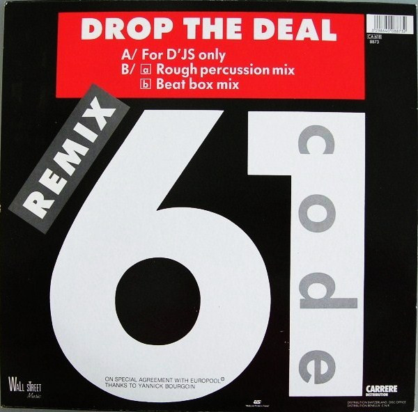 Code 61 - Drop The Deal (Remix) | Wall Street Music (8873) - 2 Code 61 - Drop The Deal (Remix) | Wall Street Music (8873) - 2