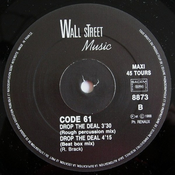Code 61 - Drop The Deal (Remix) | Wall Street Music (8873) - 4 Code 61 - Drop The Deal (Remix) | Wall Street Music (8873) - 4