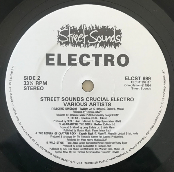 Various - Street Sounds Crucial Electro | Street Sounds (ELCST 999) - 4