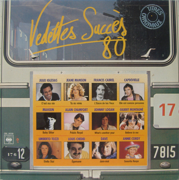 Various - Vedettes Succès 80 | CBS (CBS 84746) - main