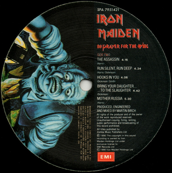 Iron Maiden - No Prayer For The Dying | EMI (7951421) - 4