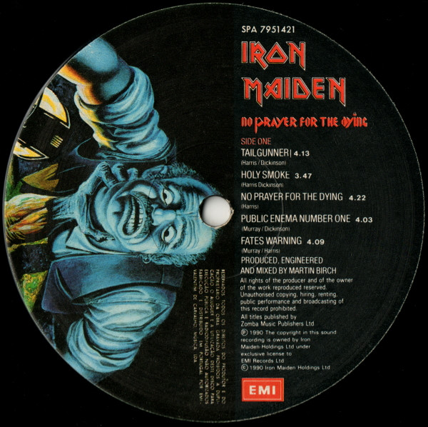 Iron Maiden - No Prayer For The Dying | EMI (7951421) - 3