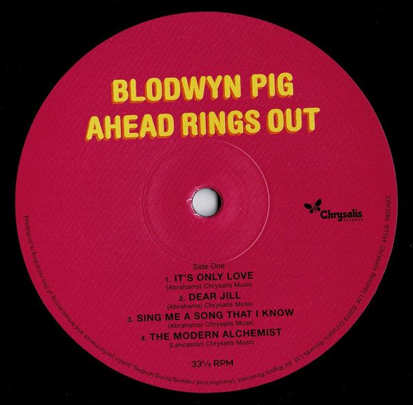 Blodwyn Pig - Ahead Rings Out | Chrysalis Records (CRV 1086) - 3 Blodwyn Pig - Ahead Rings Out | Chrysalis Records (CRV 1086) - 3