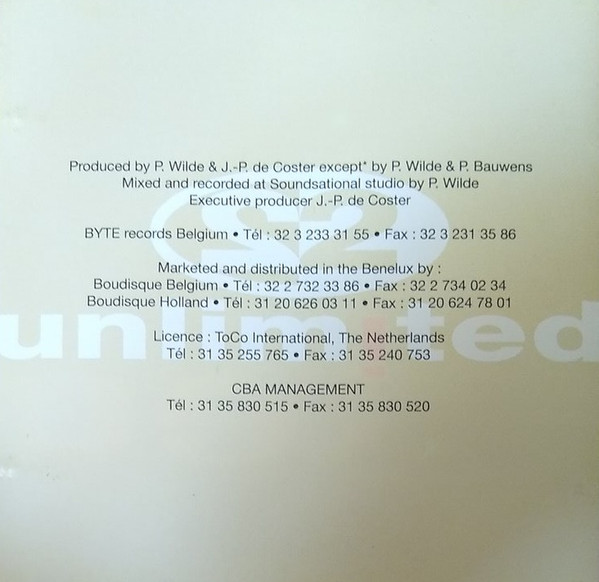 2 Unlimited - Get Ready! | Touch Of Gold (191 102-2) - 3