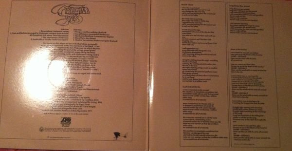 Yes - Fragile | Atlantic (SD 7211) - 2