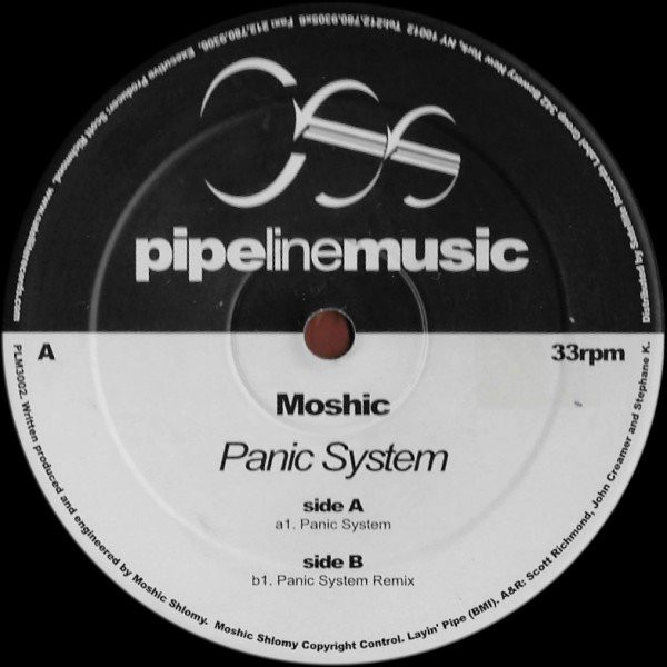 Moshic - Panic System | Pipeline Music (PLM3002) - 3