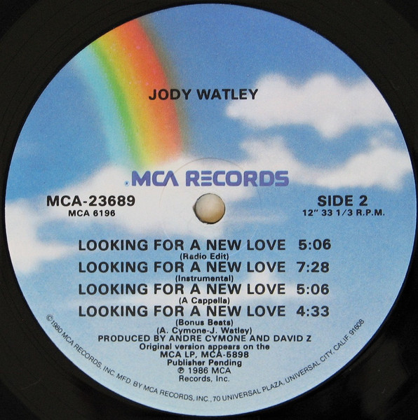 Jody Watley - Looking For A New Love | MCA Records (MCA-23689) - 4 Jody Watley - Looking For A New Love | MCA Records (MCA-23689) - 4