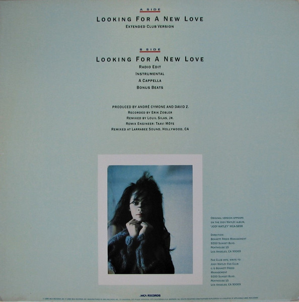 Jody Watley - Looking For A New Love | MCA Records (MCA-23689) - 2 Jody Watley - Looking For A New Love | MCA Records (MCA-23689) - 2