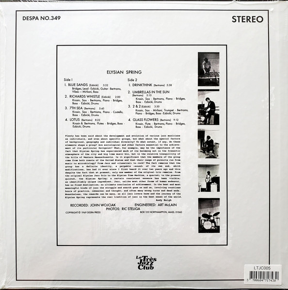 Elysian Spring - Elysian Spring | Le Très Jazz Club (LTJC005) - 3 Elysian Spring - Elysian Spring | Le Très Jazz Club (LTJC005) - 3