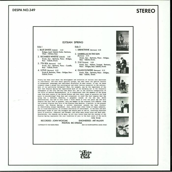 Elysian Spring - Elysian Spring | Le Très Jazz Club (LTJC005) - 2 Elysian Spring - Elysian Spring | Le Très Jazz Club (LTJC005) - 2