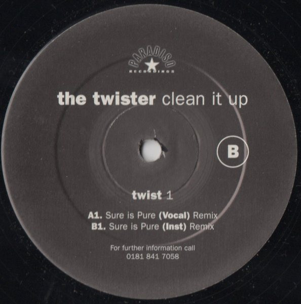 The Twister - Clean It Up | Paradiso Recordings (twist 1) - main The Twister - Clean It Up | Paradiso Recordings (twist 1) - main