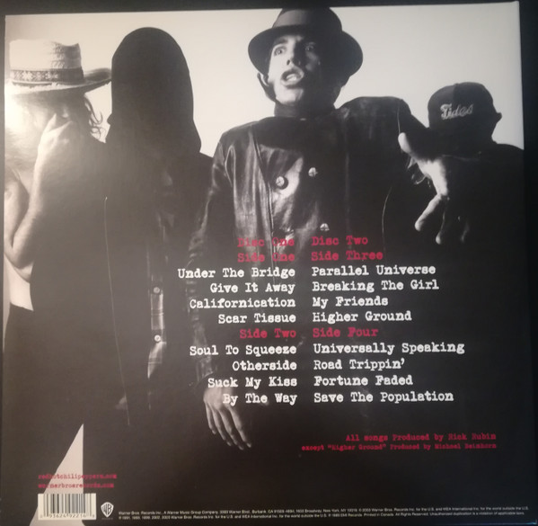 Red Hot Chili Peppers - Greatest Hits | Warner Bros. Records (553340-1) - 2 Red Hot Chili Peppers - Greatest Hits | Warner Bros. Records (553340-1) - 2