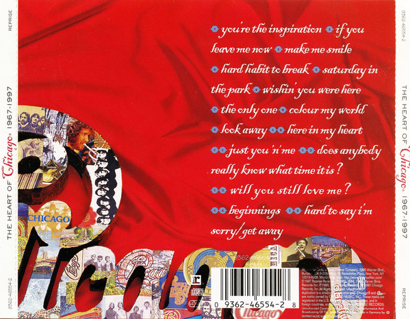 Chicago - The Heart Of Chicago 1967-1997 | Reprise Records (9362-46554-2) - 3