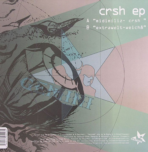 Midi Miliz / Extrawelt - Crsh EP | Gemini Recordings (GEM 001) - 2